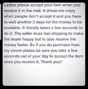 Respect to your sellers